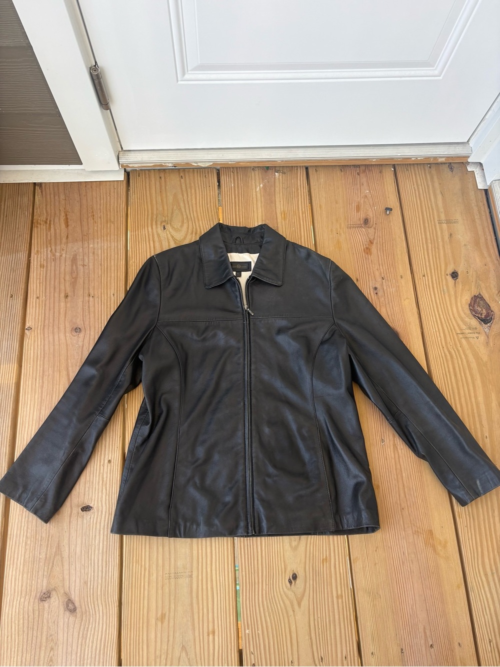 Vintage Women’s Wilson’s Leather Black Jacket